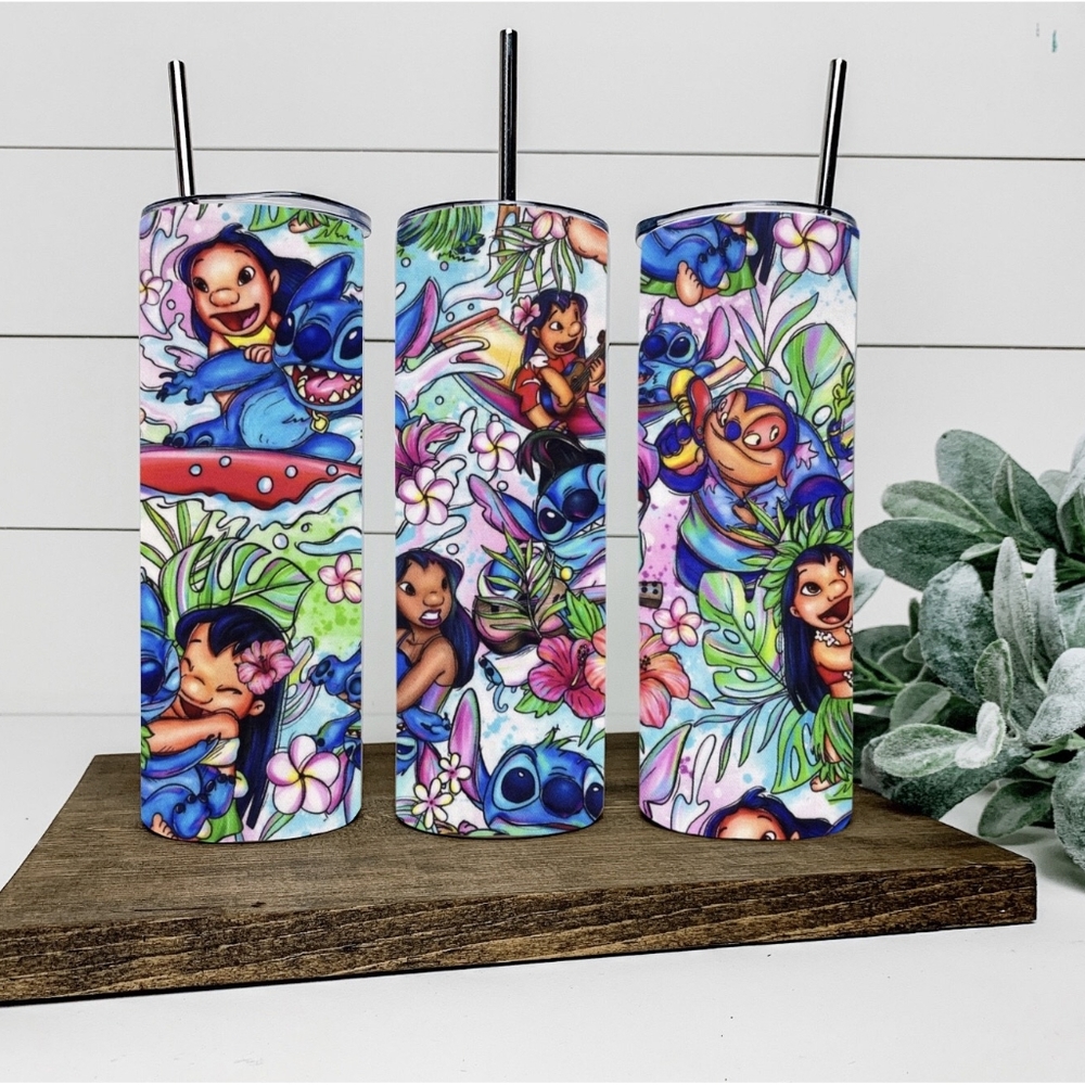 Lilo and stitch disney tumbler